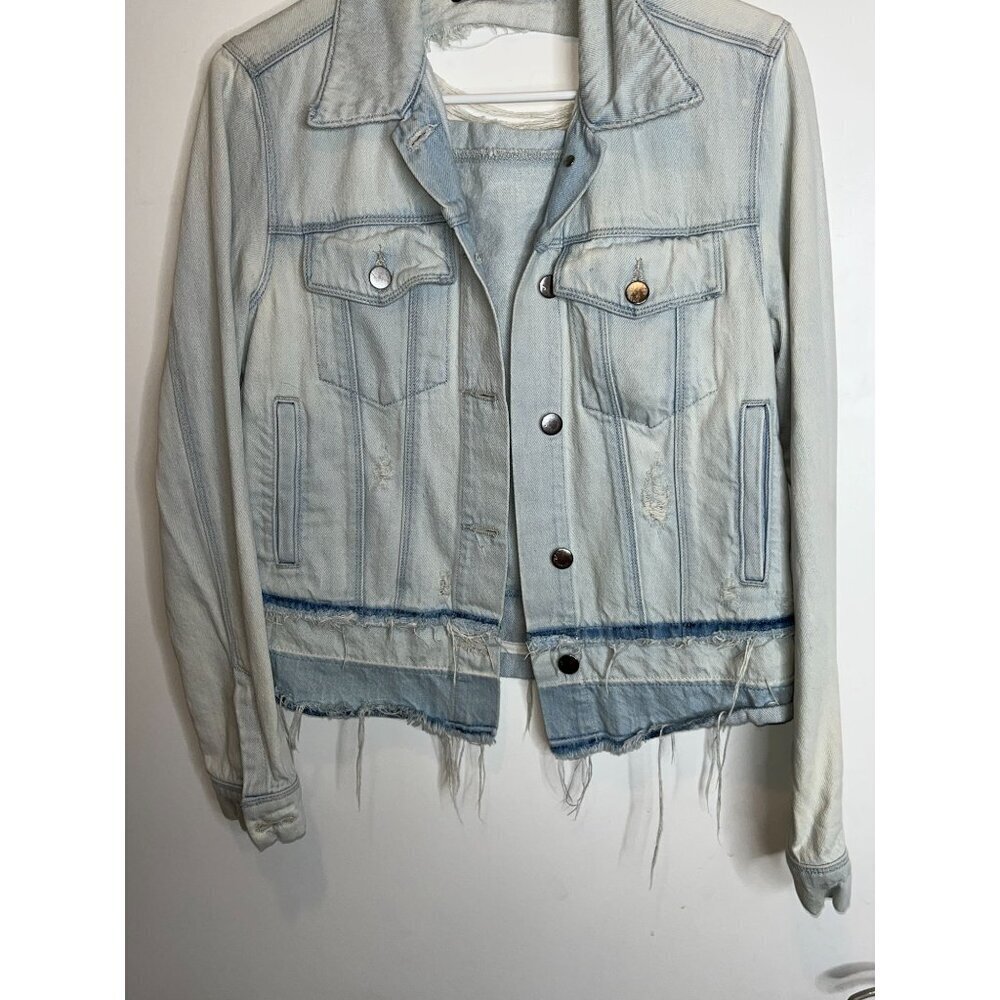 J Brand Deena Denim Jacket Light Wash Womens S - Picture 5 of 10